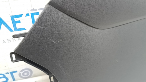 Lower left center console trim Toyota Rav4 19-25 black, scratches