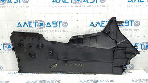 Lower left center console trim Toyota Rav4 19-25 black, scratches