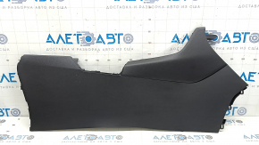 Lower right center console trim Toyota Rav4 19-25 black, scratches