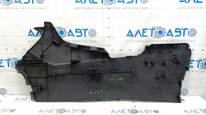 Lower right center console trim Toyota Rav4 19-25 black, scratches