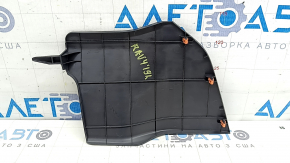 Front lower right center console trim Toyota Rav4 19-25 black, scratches