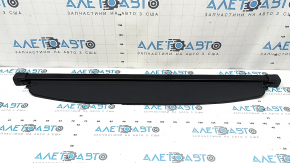 The trunk curtain of Toyota Rav4 19-25 is black, scratches, a fragment is missing