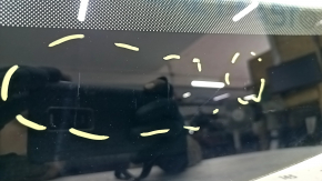 Windshield Audi Q5 8R 13-17 for rain sensor, FUYAO, chips, scratches