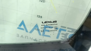 Lexus ES 19-26 windshield for rain sensor, projection, heated wipers, sand
