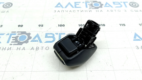 Gear knob Toyota Rav4 19-25 black leather, worn
