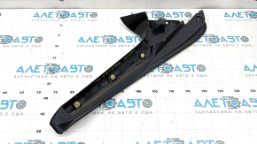 Left trunk door spoiler Toyota Rav4 19-25 black gloss, scratches