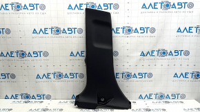 Lower left center pillar trim for Toyota Rav4 19-25, black, deformed, scratches
