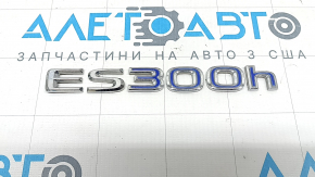 Emblem inscription ES300H trunk lid Lexus ES300h 19-22
