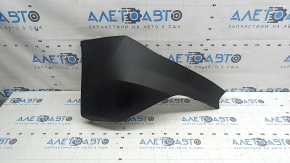 Left rear bumper trim for BMW X2 F39 18-23, without parking sensors