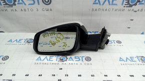 Left side mirror complete BMW X2 F39 18-23 5 pins, turn signal, heating, auto-folding, memory, auto-dimming, Shadow-Line, white