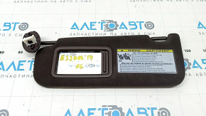 Left visor Lexus ES 19-22 brown, without hook
