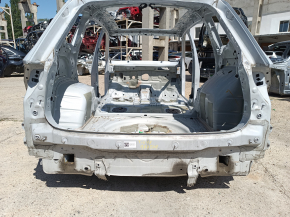 Rear panel VW Tiguan 18-24 2 parts, on the body, white LB9Z