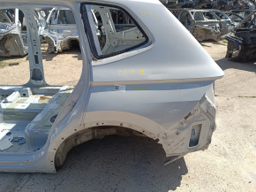 Quarter wing rear left VW Tiguan 18-24 long on the body, white LB9Z, dents