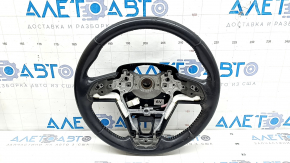 Naked steering wheel Toyota Rav4 19-25 black leather with heating, ready for re-upholstery