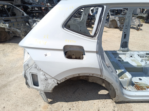 Quarter wing rear right VW Tiguan 18-24 long on the body, white LB9Z, pokes