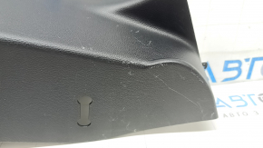 Lower right rear pillar trim Toyota Rav4 19-25 black, hybrid, scratches