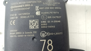 Right blind spot sensor for Lexus ES300h ES350 19-20