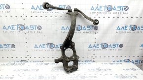 Front right axle trunnion Audi Q5 8R 12-17 with levers, microcracks in the steering column, torn anthers