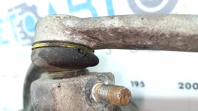 Front right axle trunnion Audi Q5 8R 12-17 with levers, microcracks in the steering column, torn anthers