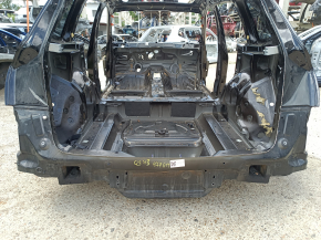 Rear panel Audi Q5 8R 09-17 3 parts, on the body, black