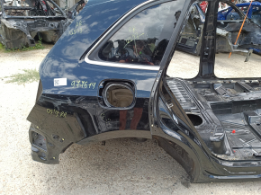 Quarter wing rear right Audi Q5 8R 09-17 on the body, black, pokes