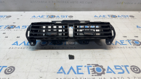 Ford Fusion mk5 13-20 black central dashboard air duct deflector, broken mount