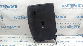 Backrest of the rear row of seats, left (2nd row) BMW X2 F39 18-23, black leather Sensatec, with frame