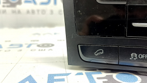 Head unit Audi Q5 8R 16-16 scratches, front frame mounts broken