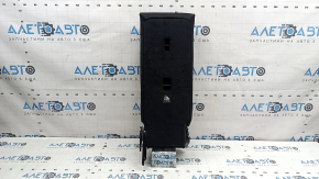 Rear seat backrest, center (2nd row) BMW X2 F39 18-23, black leather Sensatec, with armrest, dry-cleanable