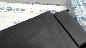 Rear seat backrest, center (2nd row) BMW X2 F39 18-23, black leather Sensatec, with armrest, dry-cleanable