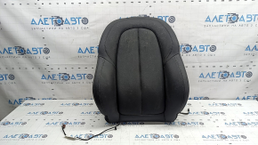 BMW X2 F39 18-23 passenger seat backrest upholstery, black leather Sensatec, Sport, heated, dry cleanable