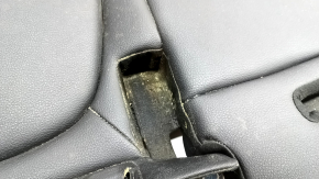 Rear seat cushion (2nd row) BMW X2 F39 18-23 black leather Sensatec, dry cleanable
