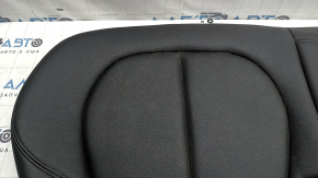 Rear seat cushion (2nd row) BMW X2 F39 18-23 black leather Sensatec, dry cleanable