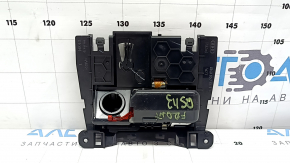 Audi Q5 8R 09-17 center console pocket, black, without cigarette lighter, scratches