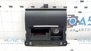 Audi Q5 8R 09-17 center console pocket, black, without cigarette lighter, scratches