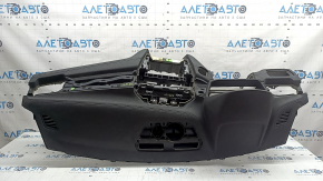 Dashboard front panel without AIRBAG BMW X2 F39 18-23 black leather, dry cleanable