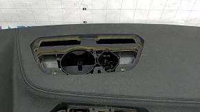 Dashboard front panel without AIRBAG BMW X2 F39 18-23 black leather, dry cleanable