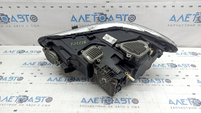 Front right headlight assembly BMW X2 F39 18-23 LED adaptive with mount, worn, needs polishing, chips