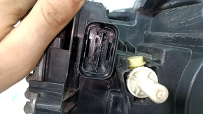 Front right headlight assembly BMW X2 F39 18-23 LED adaptive with mount, worn, needs polishing, chips