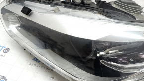 Front left headlight complete BMW X2 F39 18-23 LED adaptive with mount, for polishing