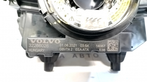 Steering column switch guitar assembly Volvo XC60 18-24 for heated steering wheel, crack