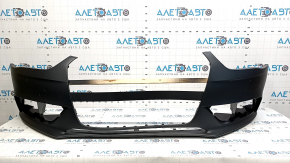 Bare front bumper Audi A4 B8 13-16 rest for headlight washers