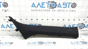Upper right front pillar trim BMW X2 F39 18-23 black, dry cleanable