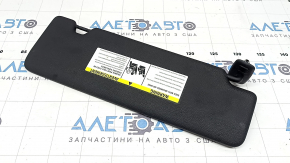 Left visor BMW X2 F39 18-23 black with backlight, without hook