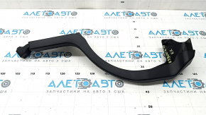 Right trunk hinge trim for Lexus ES 19-26, for drive, black, scratched