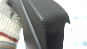 Right trunk hinge trim for Lexus ES 19-26, for drive, black, scratched
