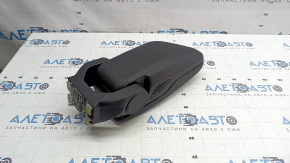 Armrest of the center console BMW X2 F39 18-23 black leather, scratches, broken latch mount