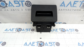 Driver's front panel pocket box BMW X2 F39 18-23 black, no mat