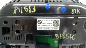 Instrument cluster BMW X2 F39 18-23 without projection, 81k, scratches, chrome peeling