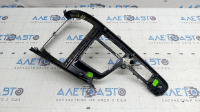 BMW X2 F39 18-22 center console trim, black gloss, scratches, glue, broken mount, broken mount